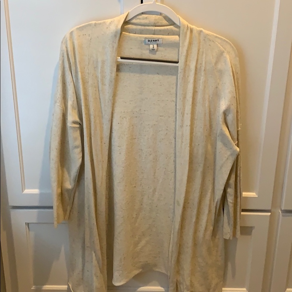 Cream cardigan